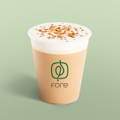 Butterscotch Sea Salt Latte (Iced)
